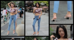 JM047牛仔高跟88P