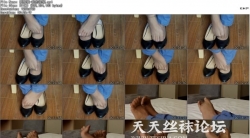 【Free纯足独创丝足视频出品】纯足---脚尖透明淡咖