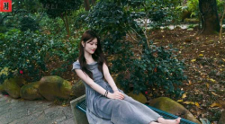 【裸足】纯欲天花板舞蹈艺术系系花阳阳牛仔长裙公园嫩足写真(1)【74P】