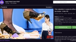 Japan Fetish Fusion FOOT - Cibo calpestato in scarpe da ufficio: Suzuka KAWAI sommersa tra le sue scarpe - (video 4K)