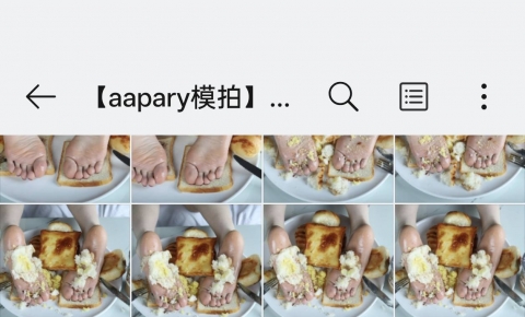 【aapary模拍】小玉的面包美脚（150P）
